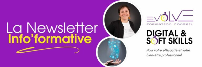 La Newsletter Info'Formative d'Evolve